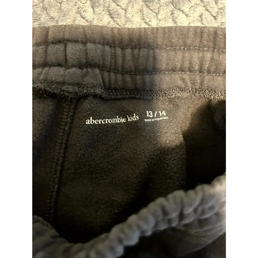 Abercrombie & Fitch Dodge Viper Graphic Sweatpants Kids 13/14 Charcoal Soft Wear